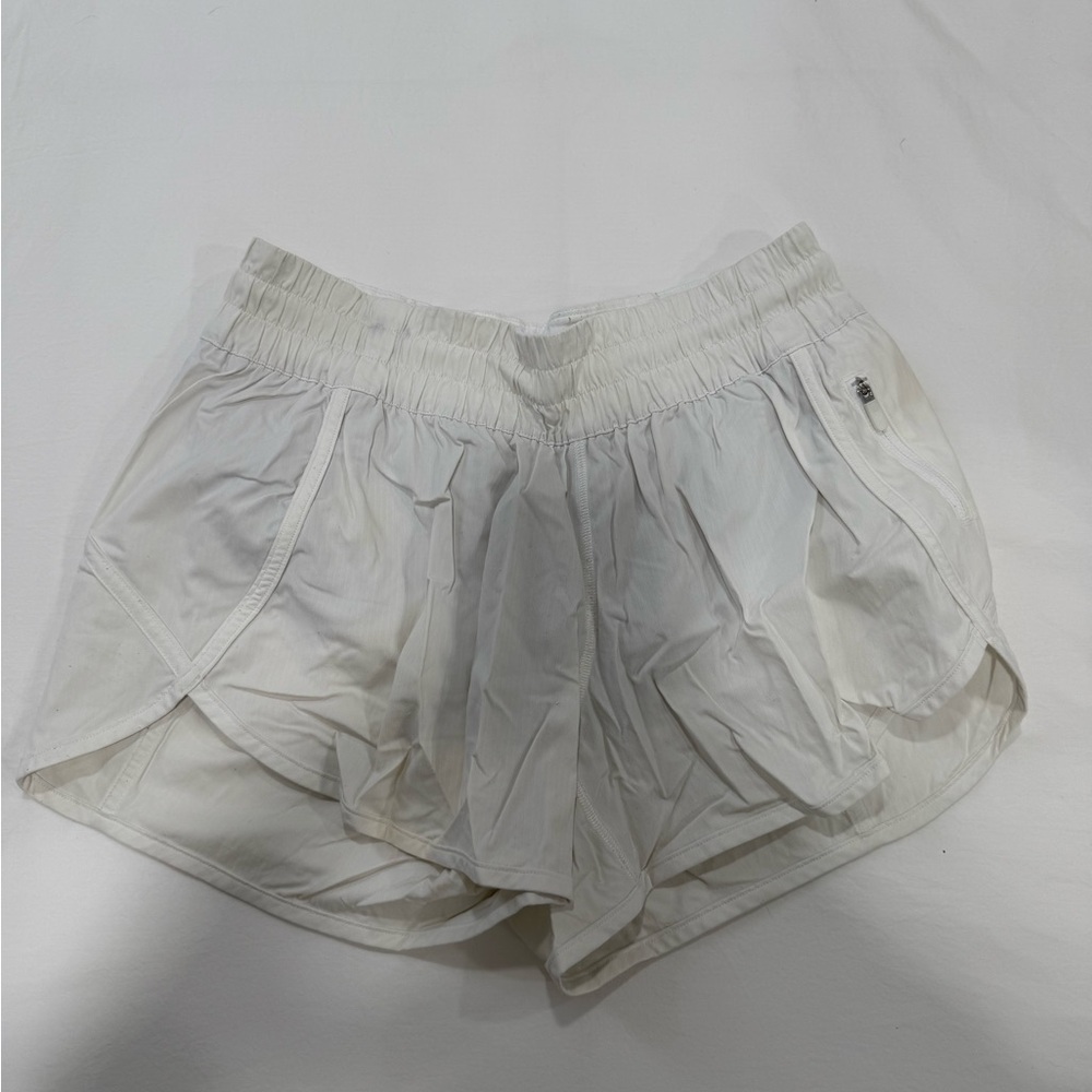 lululemon athletica White Athletic Shorts